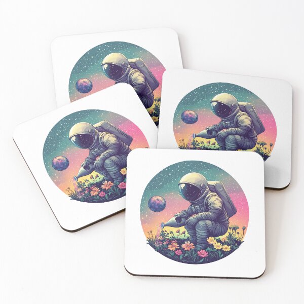 Item preview, Space Flowers Astronaut designed and sold by pehhappy.