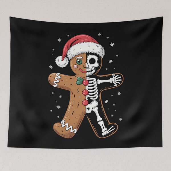 Item preview, Gingerbread Skeleton Christmas Nurse Radiology Tech designed and sold by blueyeeti.