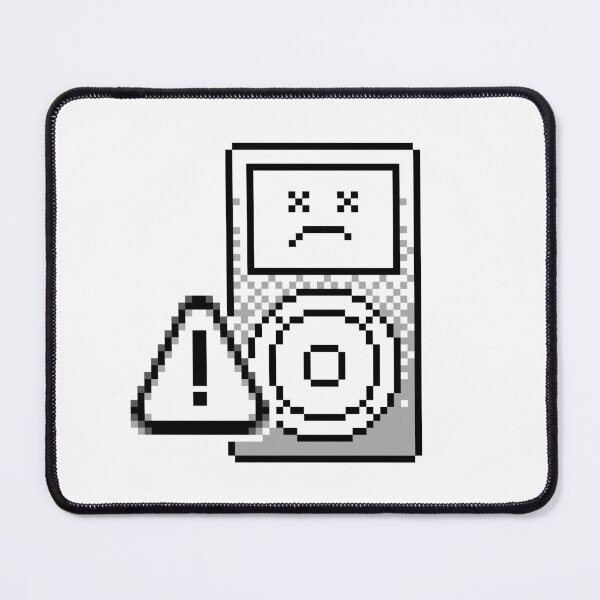 Item preview, Sad iPod MP3 Player Death Screen designed and sold by Sara's Café.