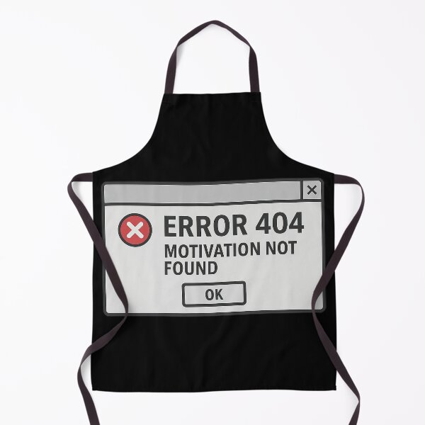 Item preview, Error 404: Motivation Not Found designed and sold by Nuvijo.