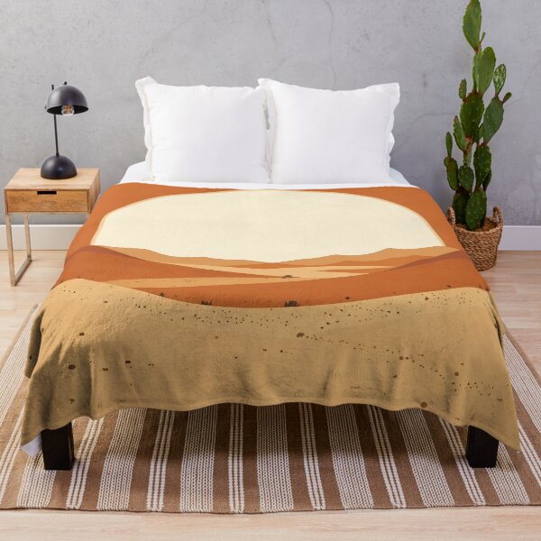 Item preview, Golden Dunes – Minimal Desert Sunset Art designed and sold by GeetArtHouse.