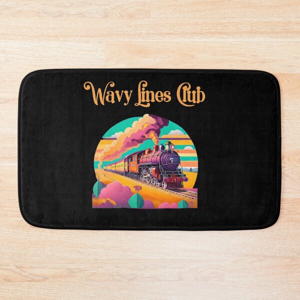 Artikelvorschau, Wavy Lines Club – Retro-Revival-Muster entworfen und verkauft von Maggiepeshop.