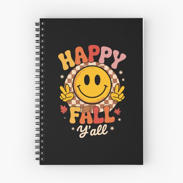 Item preview, Happy Fall Smile Face Thanksgiving Autumn Lovers designed and sold by blueyeeti.