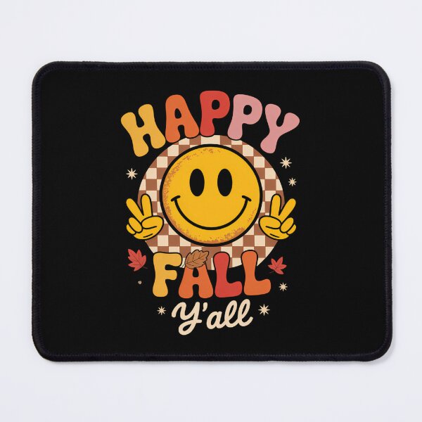Item preview, Happy Fall Smile Face Thanksgiving Autumn Lovers designed and sold by blueyeeti.