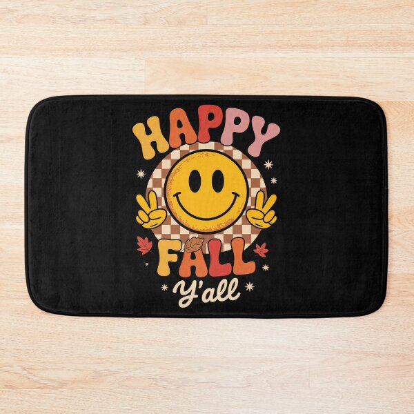 Item preview, Happy Fall Smile Face Thanksgiving Autumn Lovers designed and sold by blueyeeti.