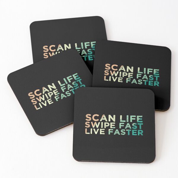 Item preview, Scan Life, Live Faster designed and sold by AdventArt.