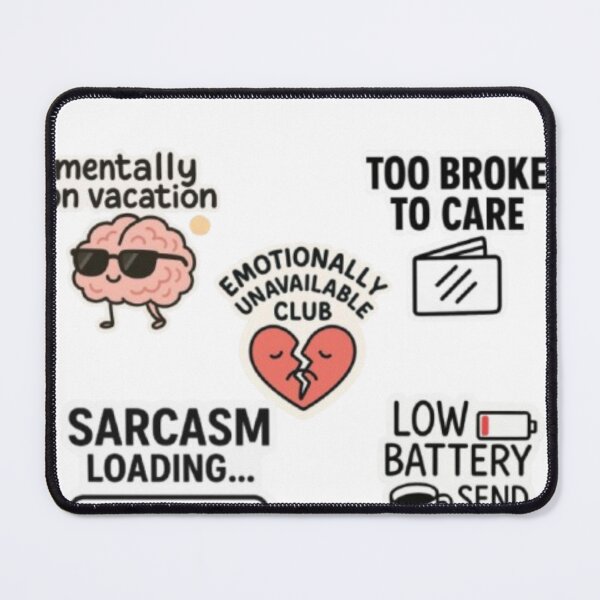 Item preview, Funny text stickers pack. designed and sold by Vegasstickers.