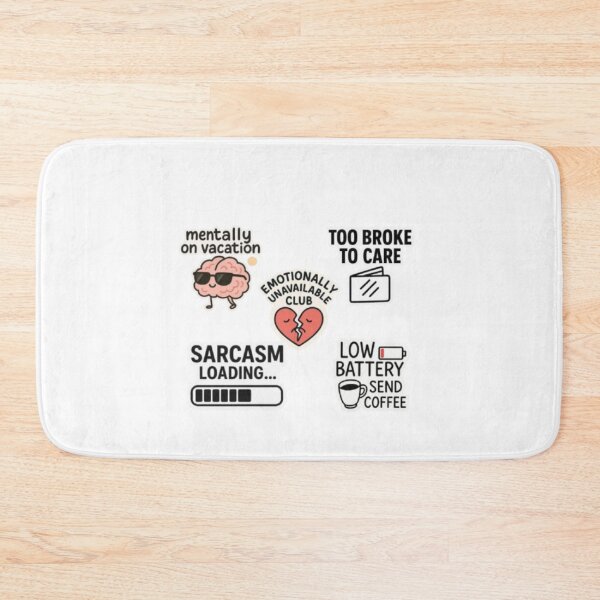 Item preview, Funny text stickers pack. designed and sold by Vegasstickers.