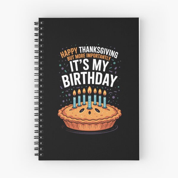 Item preview, Happy Thanksgiving Birthday Pumpkin Pie designed and sold by blueyeeti.