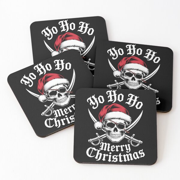 Item preview, Holiday Pirate Merry Christmas Santa designed and sold by blueyeeti.