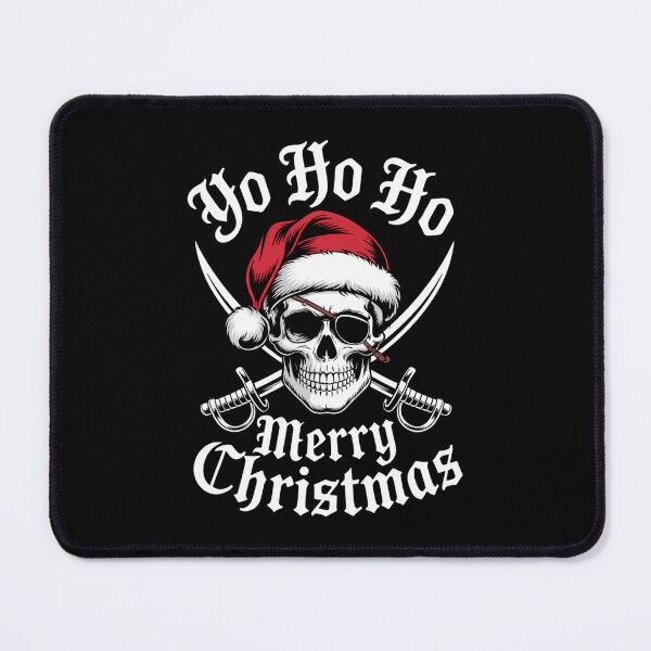 Item preview, Holiday Pirate Merry Christmas Santa designed and sold by blueyeeti.