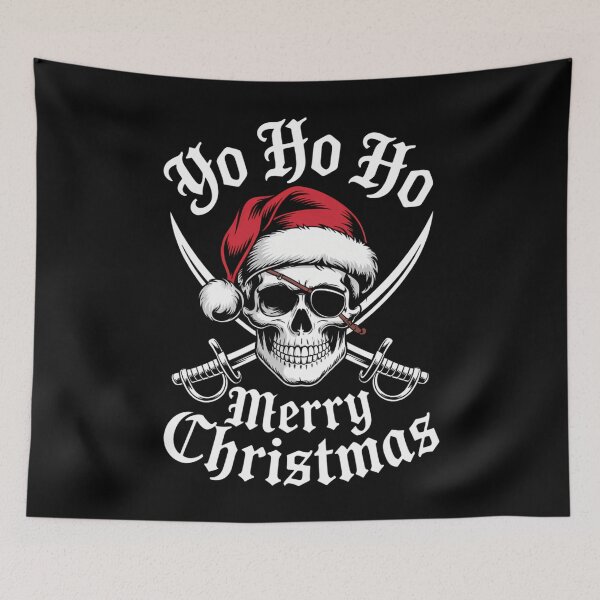 Item preview, Holiday Pirate Merry Christmas Santa designed and sold by blueyeeti.