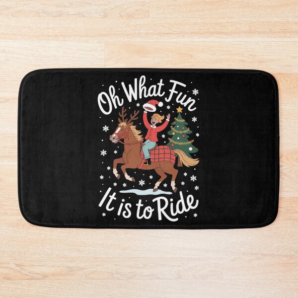 Item preview, Horse Ride Christmas Xmas designed and sold by blueyeeti.