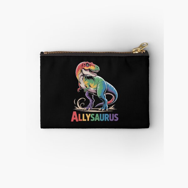 Item preview, Dinosaur T Rex LGBT Gay Pride Flag Allysaurus Ally Men Boy designed and sold by EllinoKlemo.