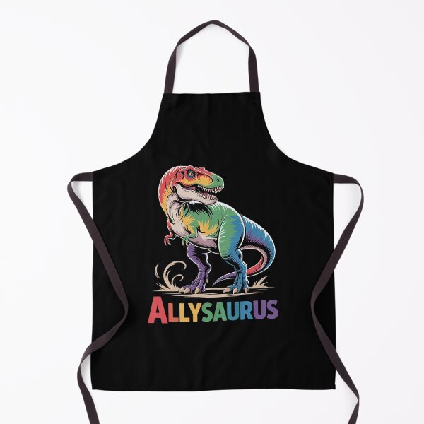 Item preview, Dinosaur T Rex LGBT Gay Pride Flag Allysaurus Ally Men Boy designed and sold by EllinoKlemo.