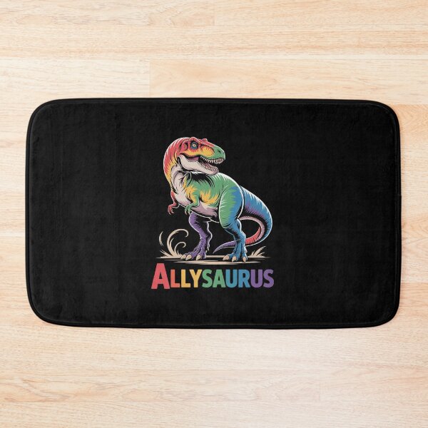 Item preview, Dinosaur T Rex LGBT Gay Pride Flag Allysaurus Ally Men Boy designed and sold by EllinoKlemo.