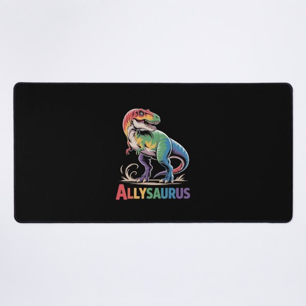 Item preview, Dinosaur T Rex LGBT Gay Pride Flag Allysaurus Ally Men Boy designed and sold by EllinoKlemo.