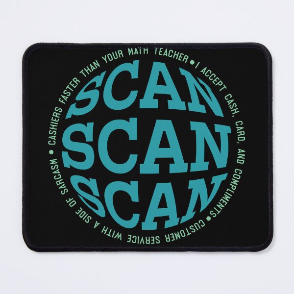 Item preview, Cashier Scan Life designed and sold by AdventArt.