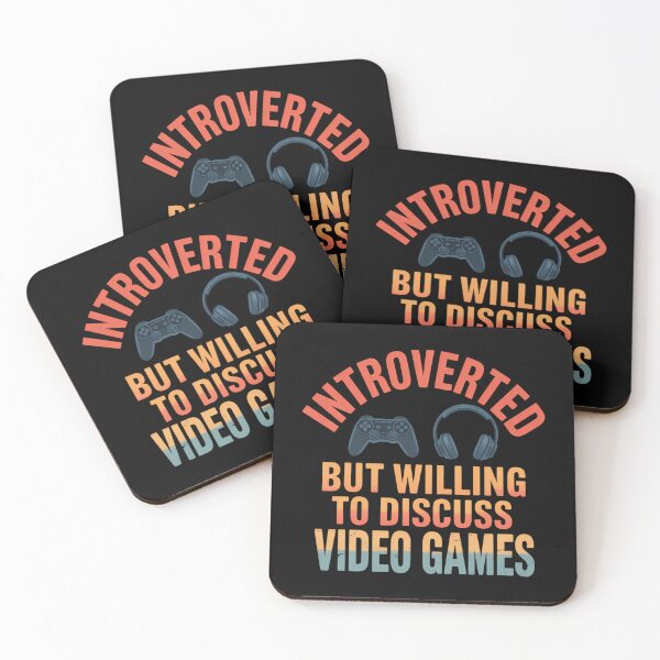 Item preview, Introverted Video Games Gamer designed and sold by blueyeeti.