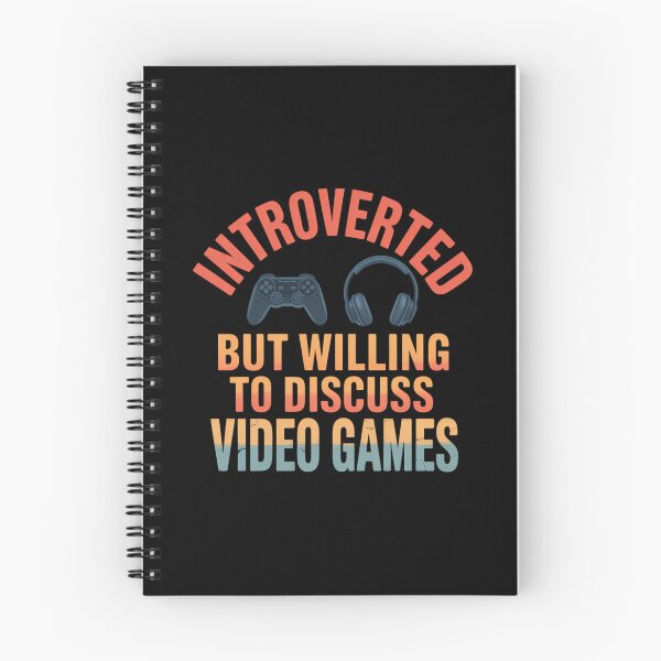 Item preview, Introverted Video Games Gamer designed and sold by blueyeeti.
