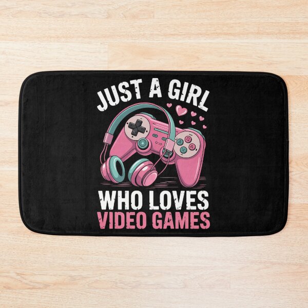 Item preview, Just A Girl Who Loves Video Games Gamer designed and sold by blueyeeti.