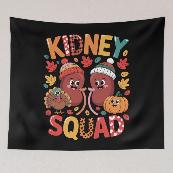 Item preview, Kidney Squad Turkey Pumpkin Dialysis Nurse Thanksgiving designed and sold by blueyeeti.