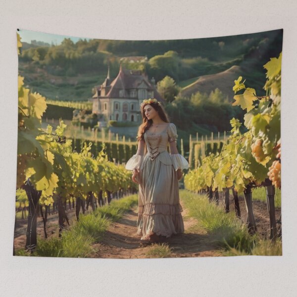 Item preview, A Woman’s Walk Through the Garden Farm designed and sold by BlareBlare.