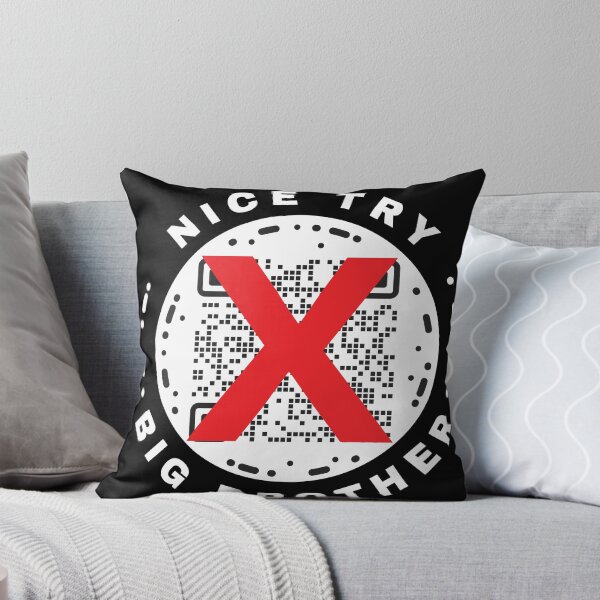 Item preview, Nice Try Big Brother Anti Digital ID T-Shirt - Privacy Rights Protest Design designed and sold by pemperos.