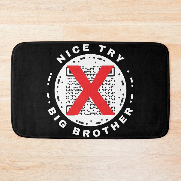 Item preview, Nice Try Big Brother Anti Digital ID T-Shirt - Privacy Rights Protest Design designed and sold by pemperos.