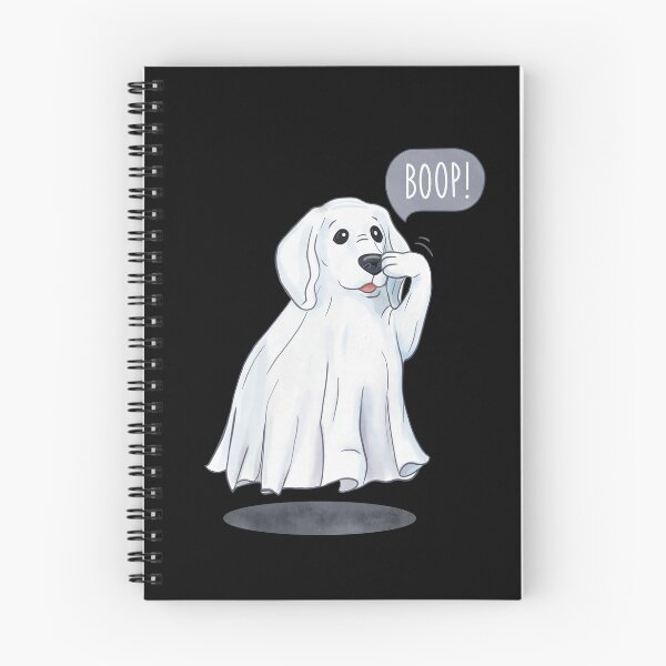 Item preview, ¡Boop el fantasma del perro (amistoso)! designed and sold by stylecomfy.