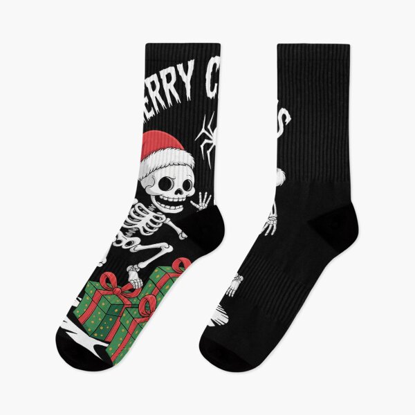 Item preview, Merry Christmas Dancing Cute Skeleton Funny Xmas designed and sold by CookWorldLaughs.