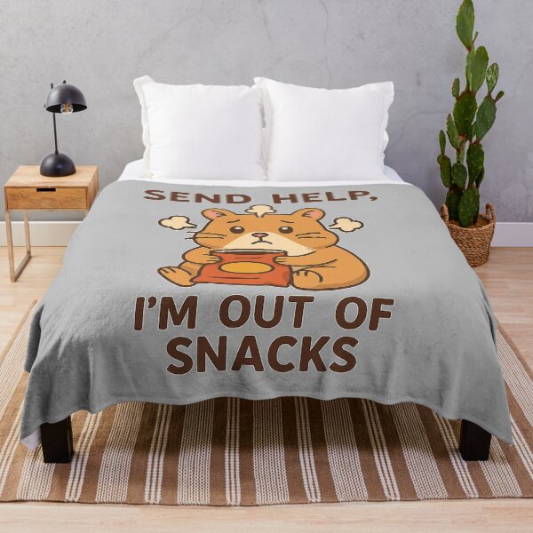 Item preview, Send Help, I’m Out of Snacks | Funny Hamster designed and sold by Nuvijo.