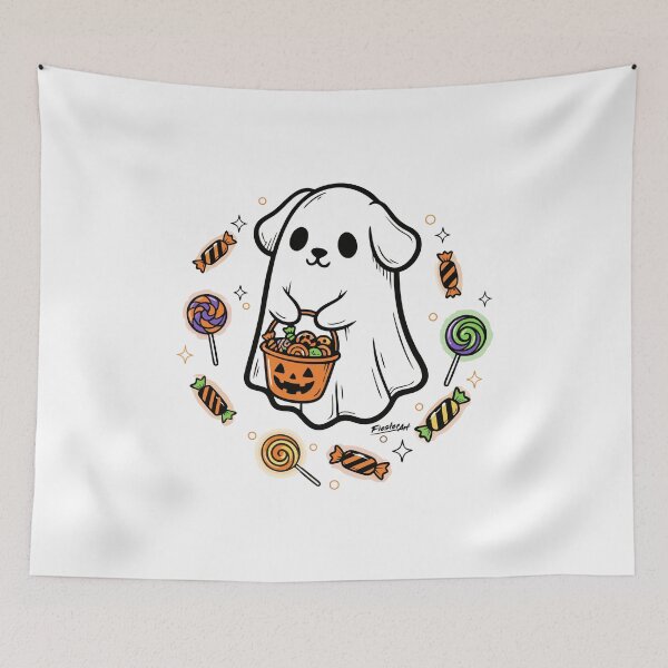 Item preview, Ghost Dog, Blog Fog designed and sold by FiesterArt.