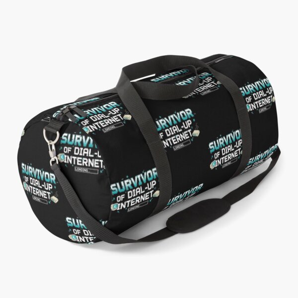 Item preview, gen x humor Survivor of Dial-Up Internet – Funny Retro Tech designed and sold by LuxeGraphix.