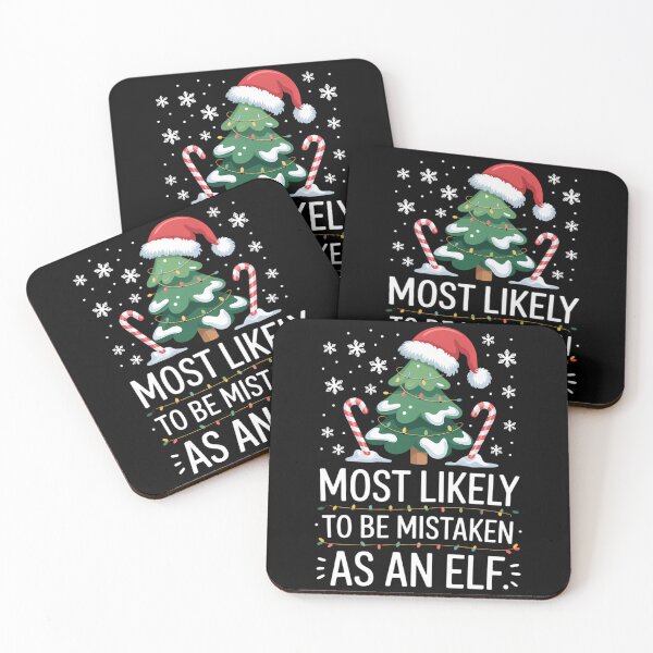 Item preview, Most Likely To Be Mistaken As An Elf Funny Family Christmas designed and sold by CookWorldLaughs.