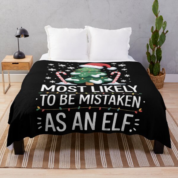Item preview, Most Likely To Be Mistaken As An Elf Funny Family Christmas designed and sold by CookWorldLaughs.