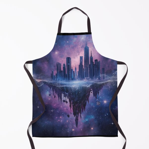Item preview, Surreal Night Over Melting Towers designed and sold by ChicTrendz.