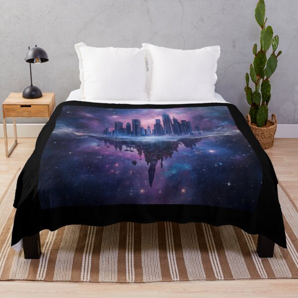 Item preview, Surreal Night Over Melting Towers designed and sold by ChicTrendz.
