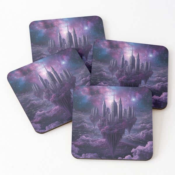 Item preview, Dreamcore Skyline in Cosmic Drift designed and sold by ChicTrendz.