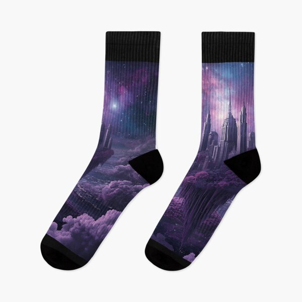 Item preview, Dreamcore Skyline in Cosmic Drift designed and sold by ChicTrendz.