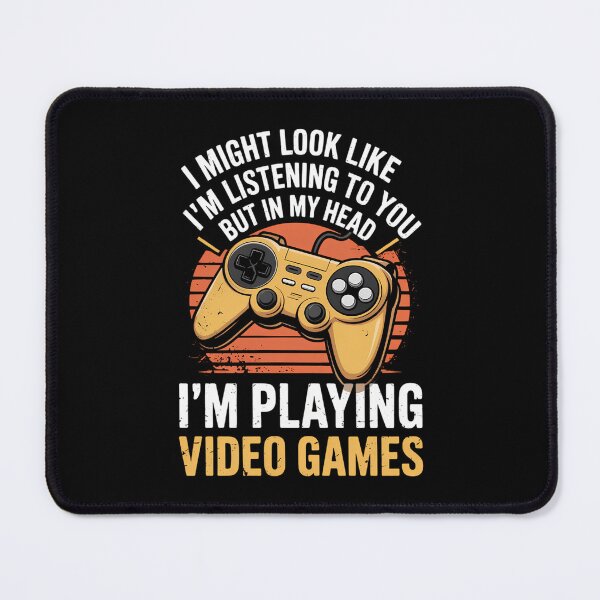 Item preview, Playing Video Games Gamer designed and sold by CookWorldLaughs.