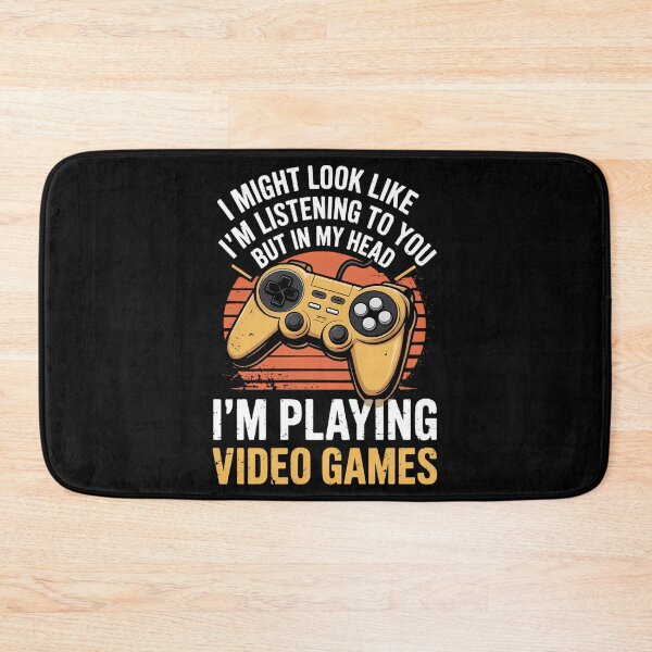 Item preview, Playing Video Games Gamer designed and sold by CookWorldLaughs.