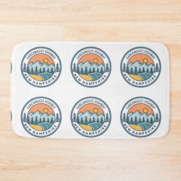 Item preview, Retro Kancamagus Highway Badge — Scenic New Hampshire Travel  designed and sold by VividOrganica.