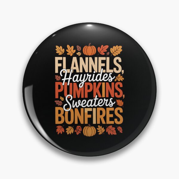 Item preview, Pumpkin Autumn Fall Sayings designed and sold by CookWorldLaughs.