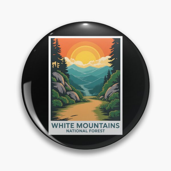 Item preview, White Mountains National Forest — Retro Scenic Road Trave designed and sold by VividOrganica.