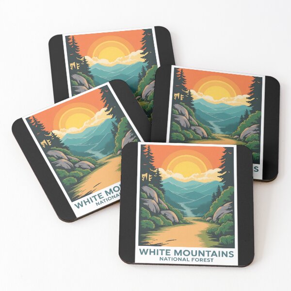 Item preview, White Mountains National Forest — Retro Scenic Road Trave designed and sold by VividOrganica.