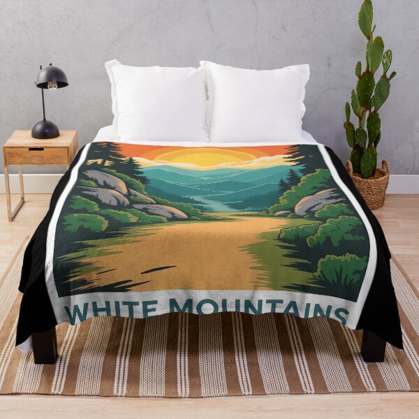 Item preview, White Mountains National Forest — Retro Scenic Road Trave designed and sold by VividOrganica.