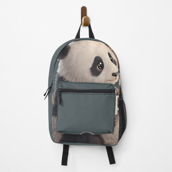 Item preview, Cute Lazy 3D Panda Drinking Coffee - Funny Morning Animal Art designed and sold by Kawaii Planet Studio.