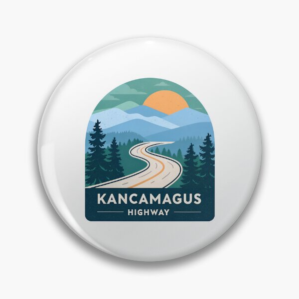 Item preview, Minimalist Kancamagus Highway Landscape — Modern Mountain  designed and sold by VividOrganica.