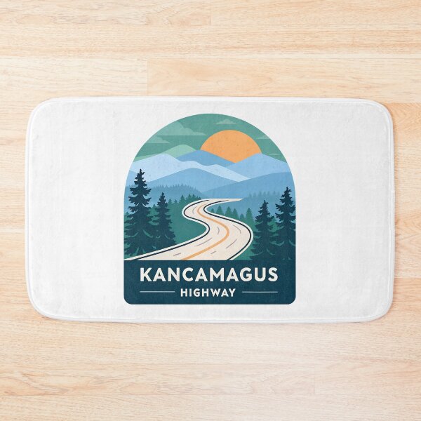 Item preview, Minimalist Kancamagus Highway Landscape — Modern Mountain  designed and sold by VividOrganica.